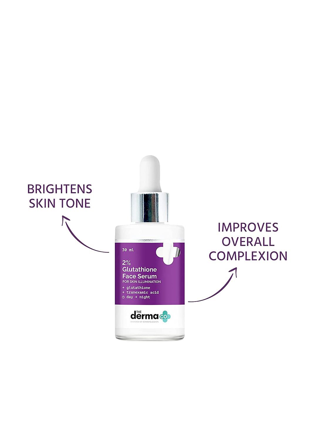 Buy The Derma co. 2% Glutathione Face Serum with Tranexamic Acid For Skin Illumination - 30ml - Serum and Gel for Unisex 16062766