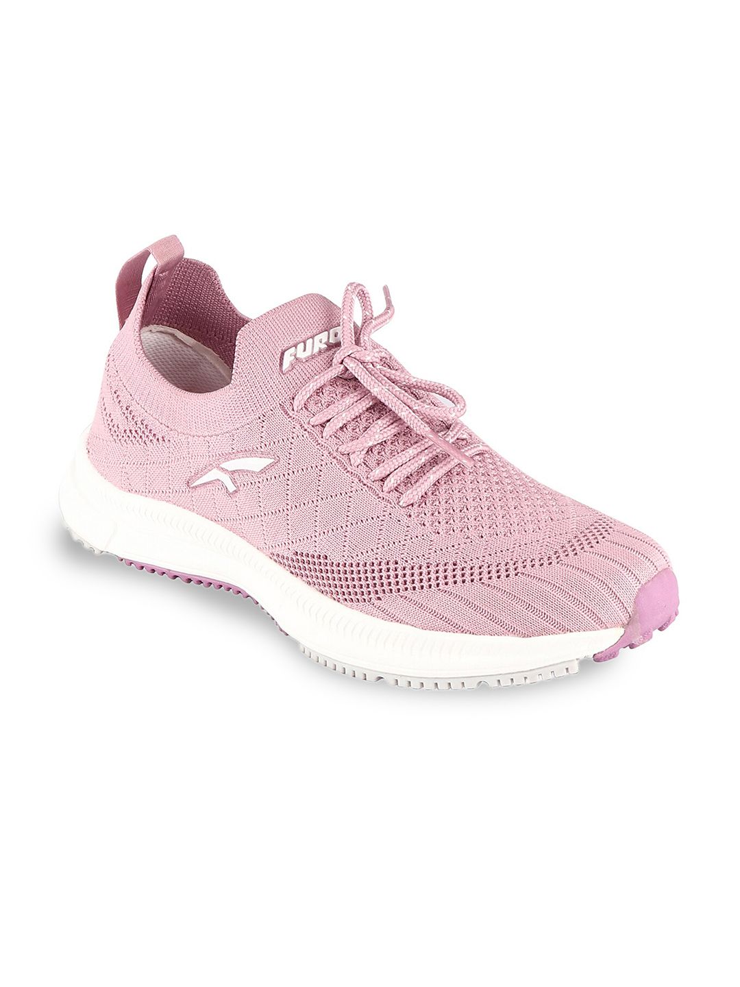 FURO by Red Chief Women Pink Mesh Running Non-Marking Shoes Price in India