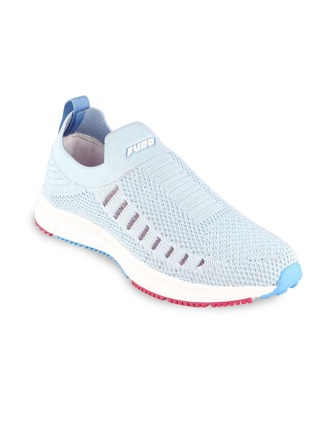 FURO by Red Chief Women Blue Mesh Running Non-Marking Shoes Price in India