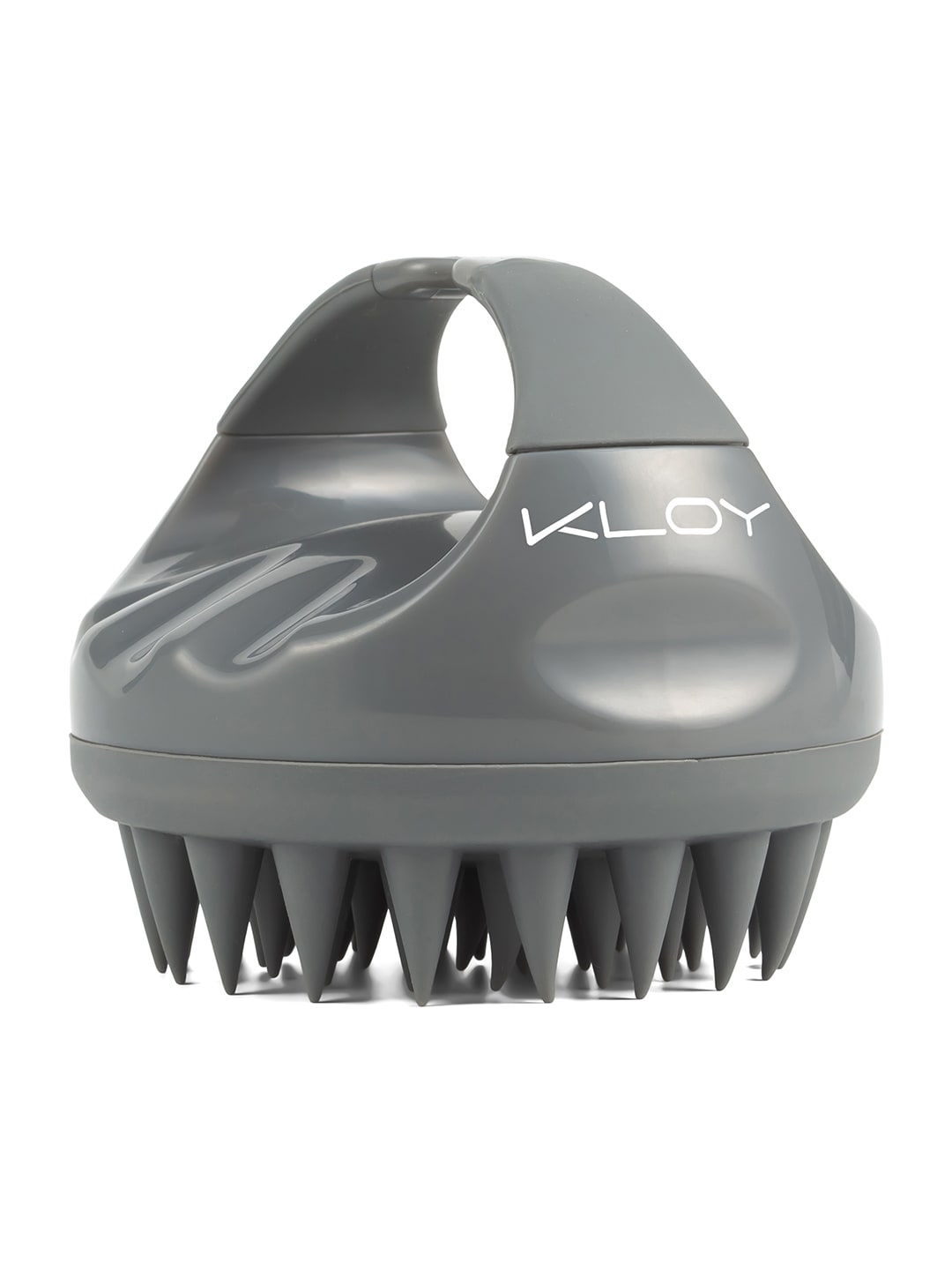 KLOY Grey Hair Scalp Massager Exfoliator Shampoo Brush with Soft Silicone Bristles Price in India