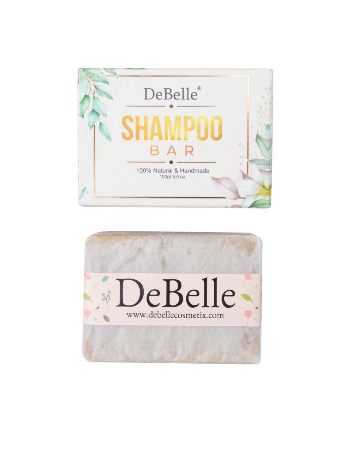 DeBelle Unisex Beige Natural & Handmade Shampoo Bar 100 gm Price in India