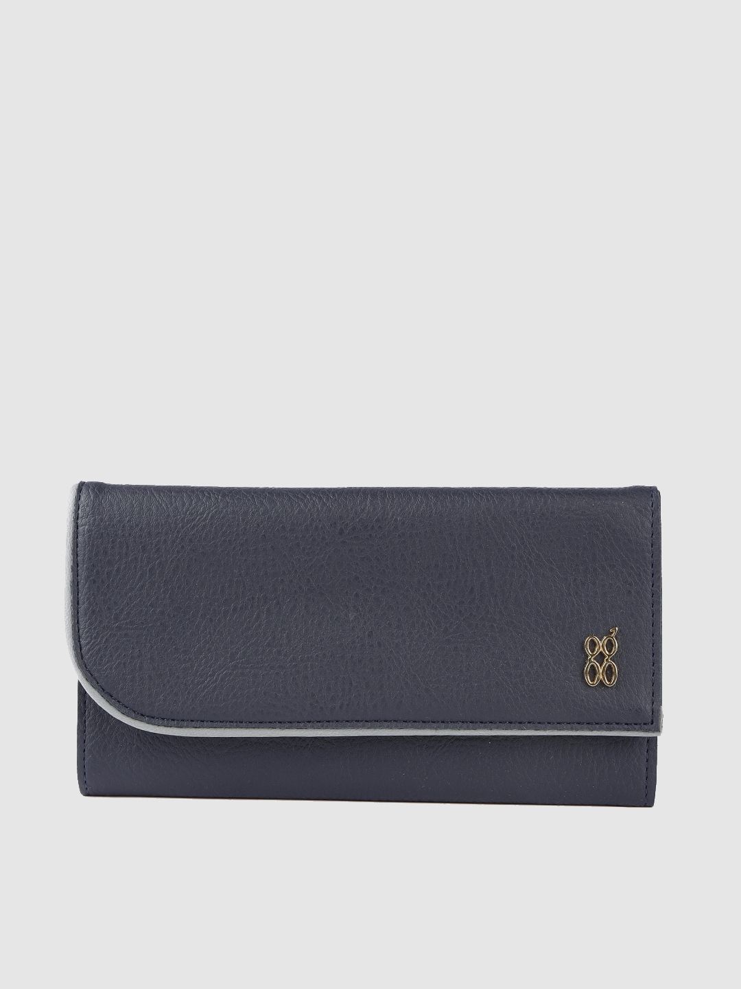 Baggit Women Navy Blue LAYLINE1 E FABELLA Three Fold Wallet Price in India