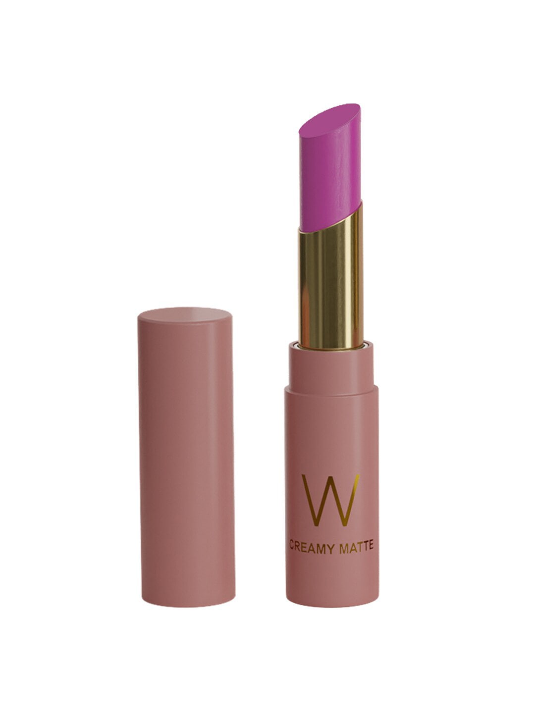 W Creme Matte Pink Lipstick - Rosewood Price in India