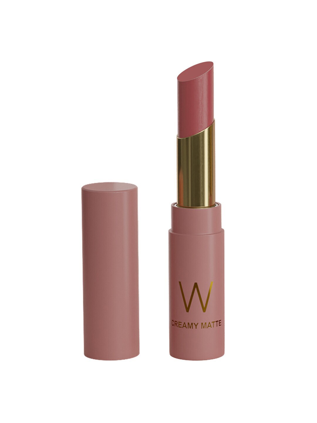 W Creme Matte Pink Lipstick - In Vouge Price in India