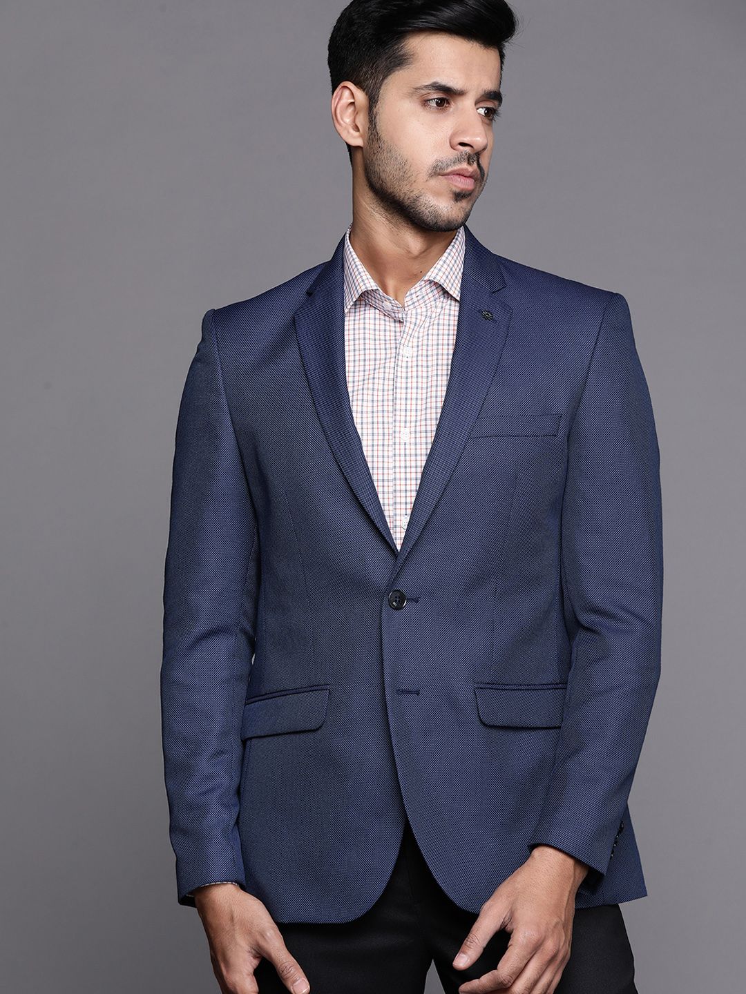 Raymond navy sale blue blazer