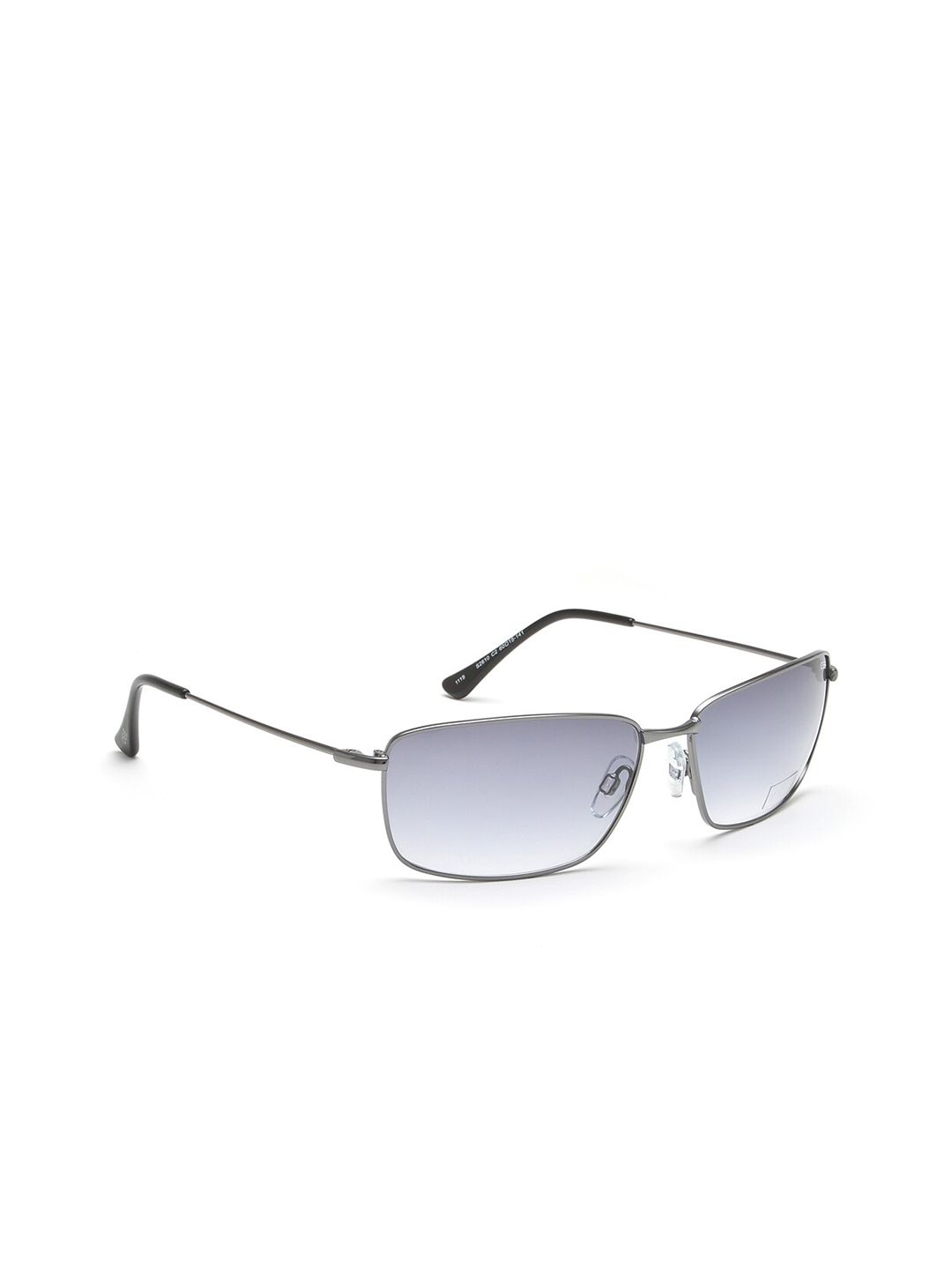 IDEE Men Silver-Toned Rectangle Sunglasses