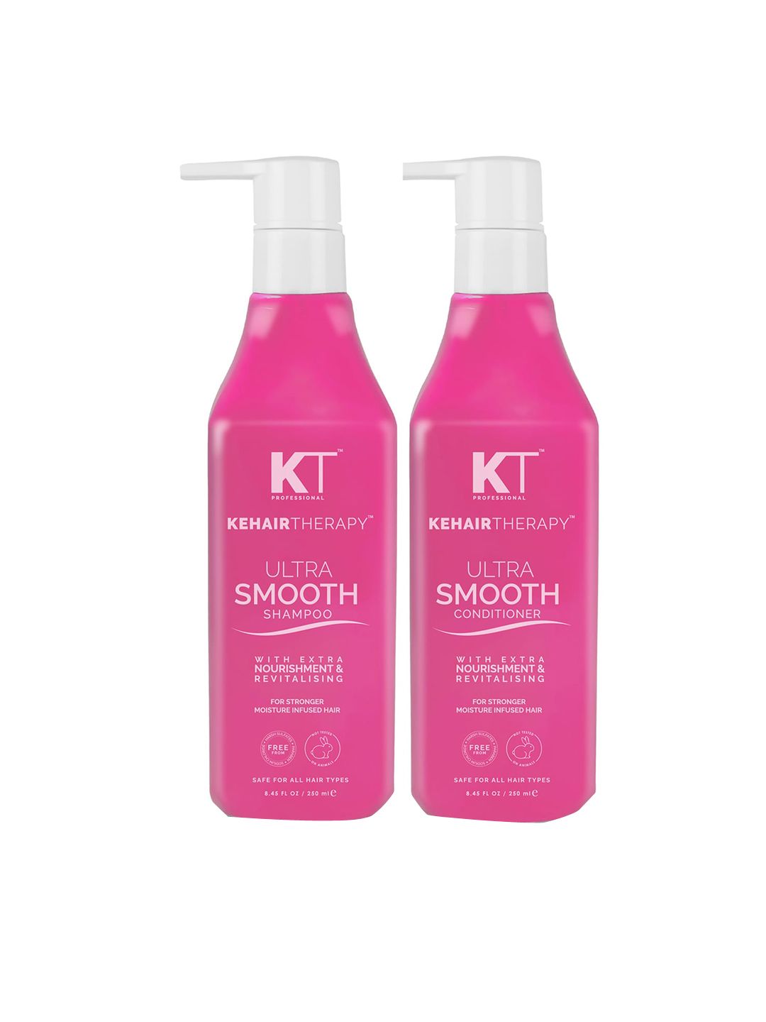 KEHAIRTHERAPY Pack of 2 Ultra Smooth Shampoo and Conditioner Price in India