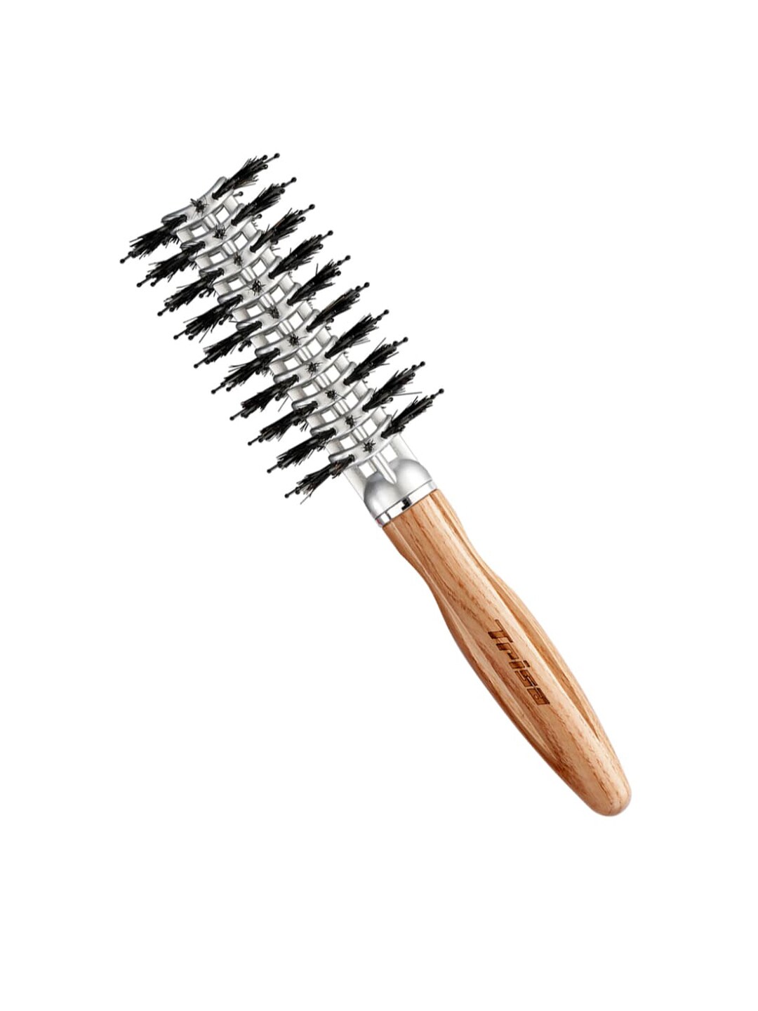 Trisa Hair Brush With Anti-Bacterial Bamboo Handle - 601756 Price in India