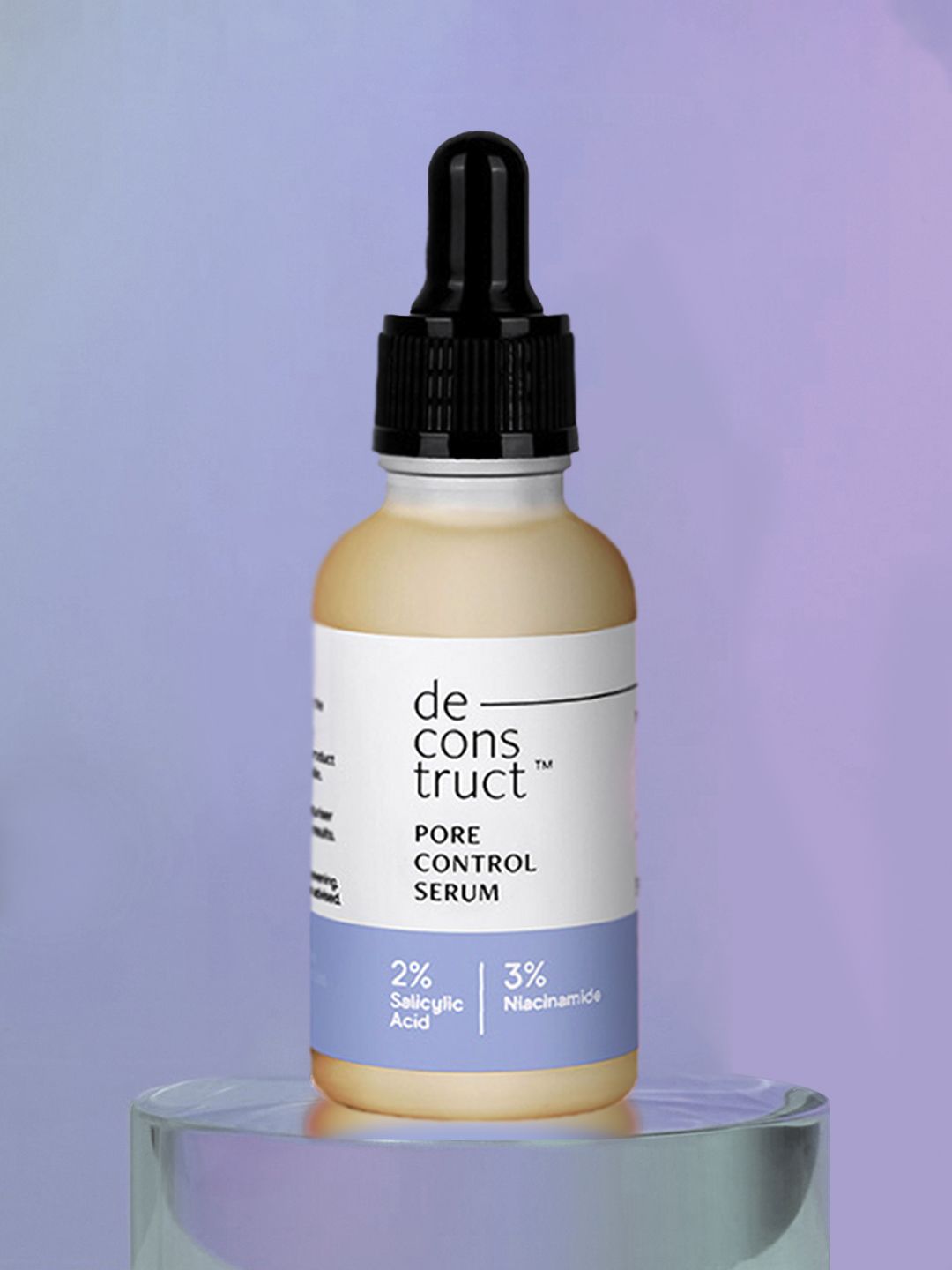 deconstruct Pore Control Serum - 2% Salicylic Acid & 3% Niacinamide 30ml