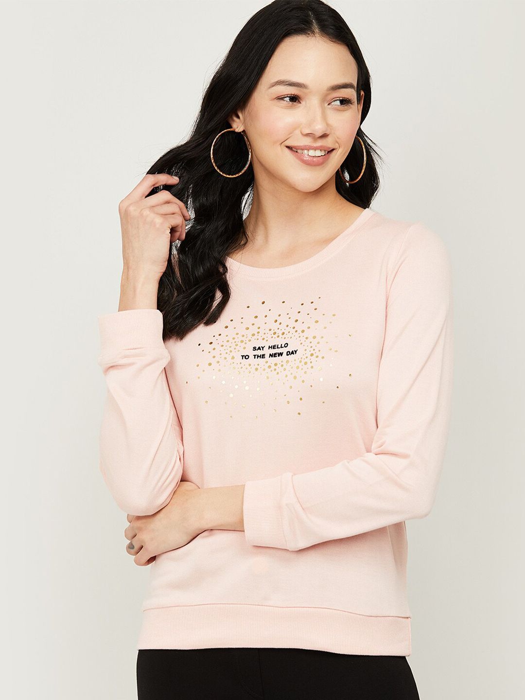 Fame Forever by Lifestyle Women Pink Sweatshirt Price in India