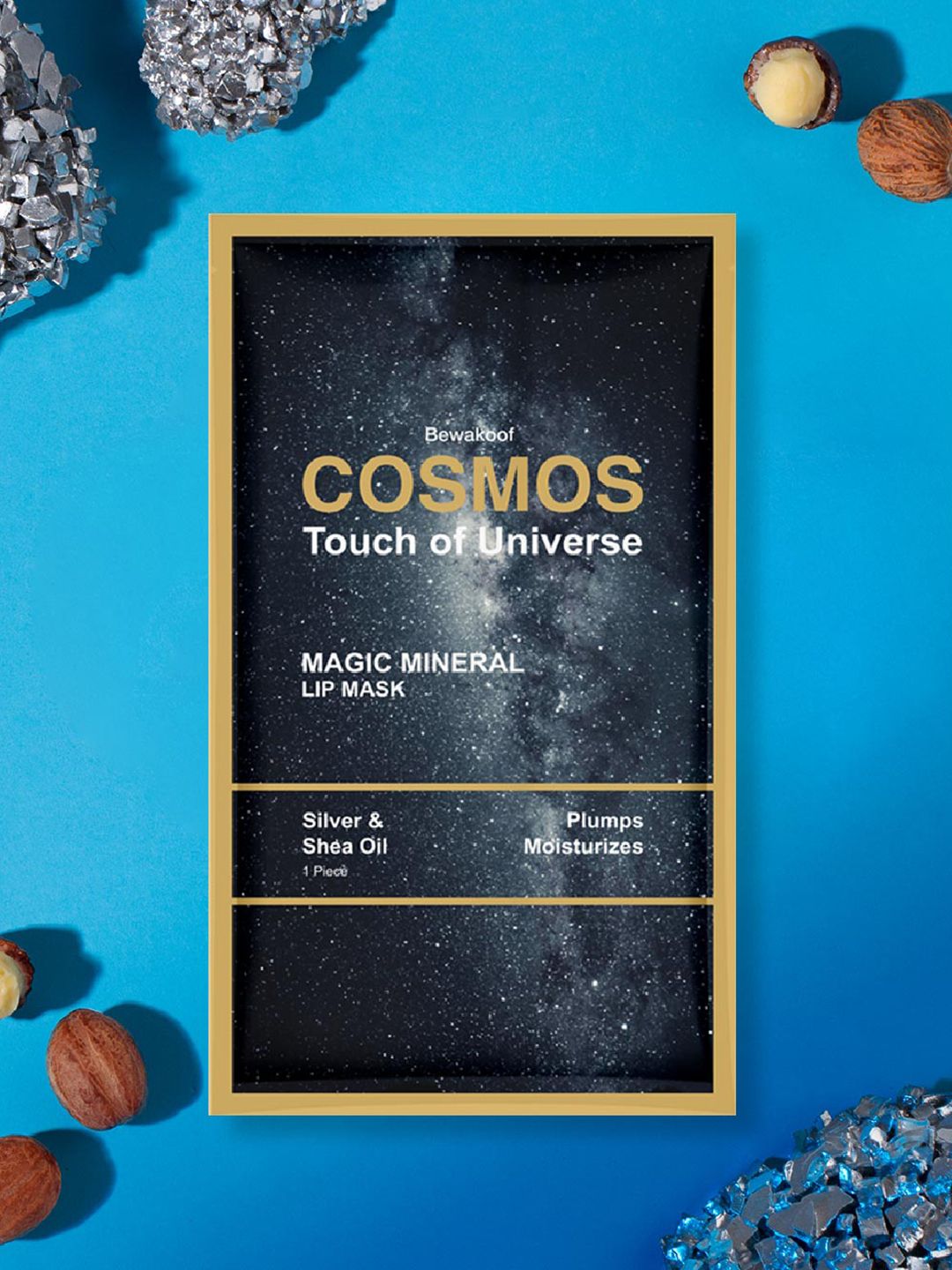 BEWAKOOF COSMOS White Mineral Lip Mask - Silver & Shea Oil Price in India