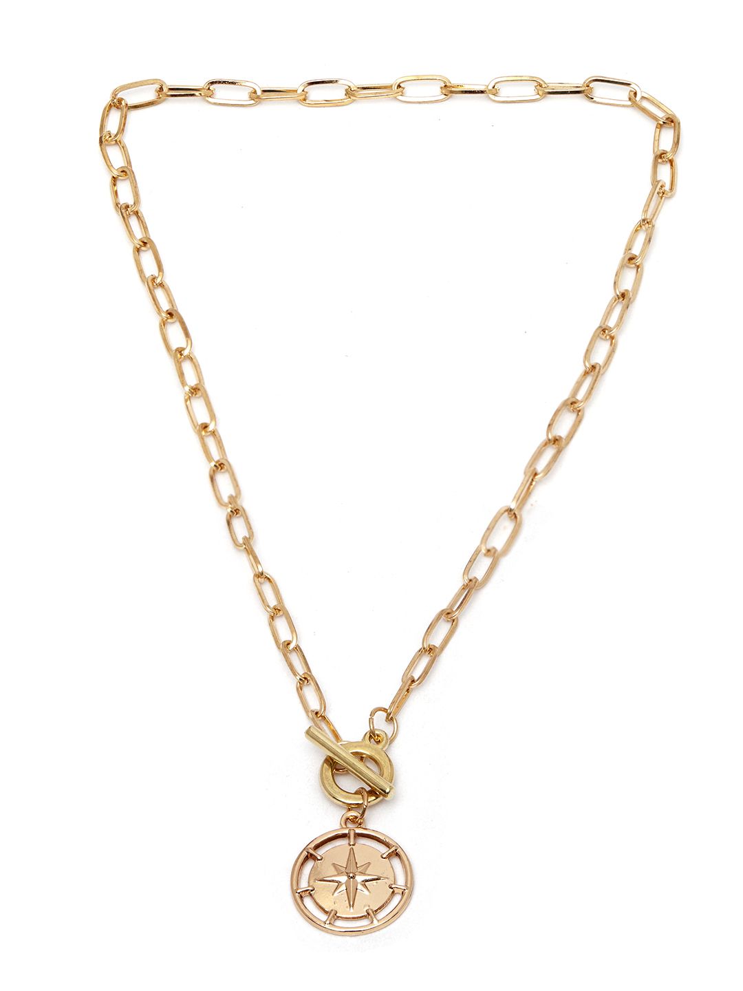 URBANIC Women Gold-Plated Necklace Price in India