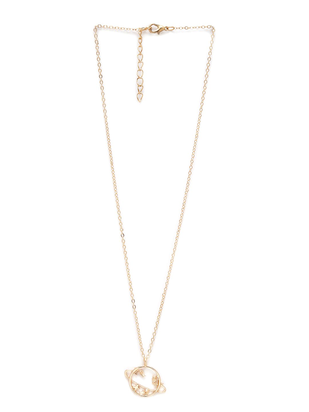 URBANIC Women Gold-Toned Necklace Price in India