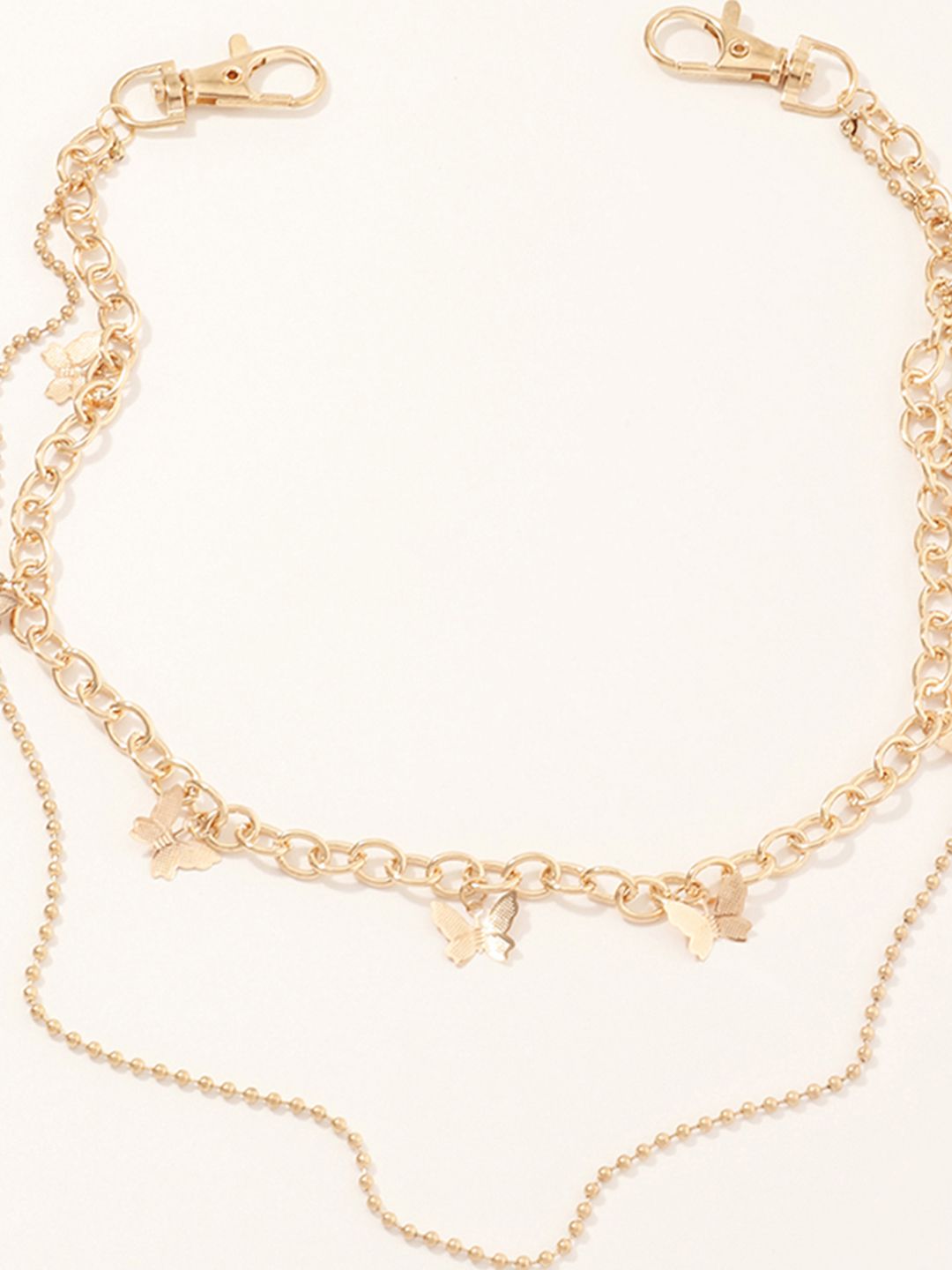 URBANIC Gold-Toned Gold-Plated Body Chain Price in India