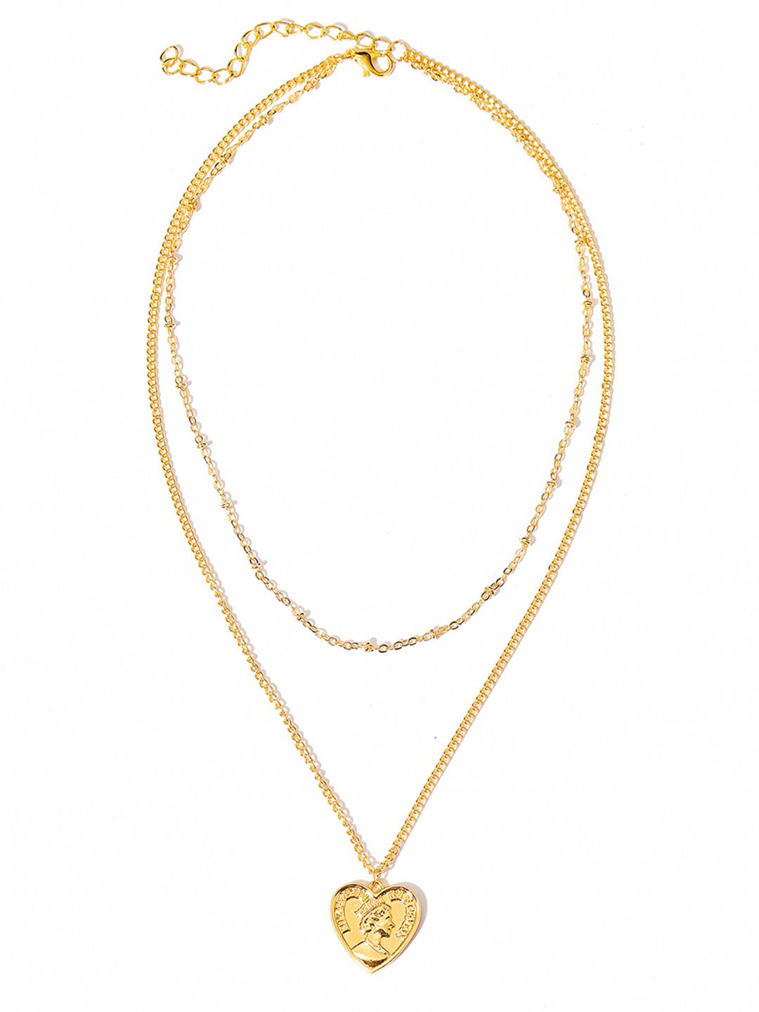 URBANIC Gold-Toned Necklace Price in India