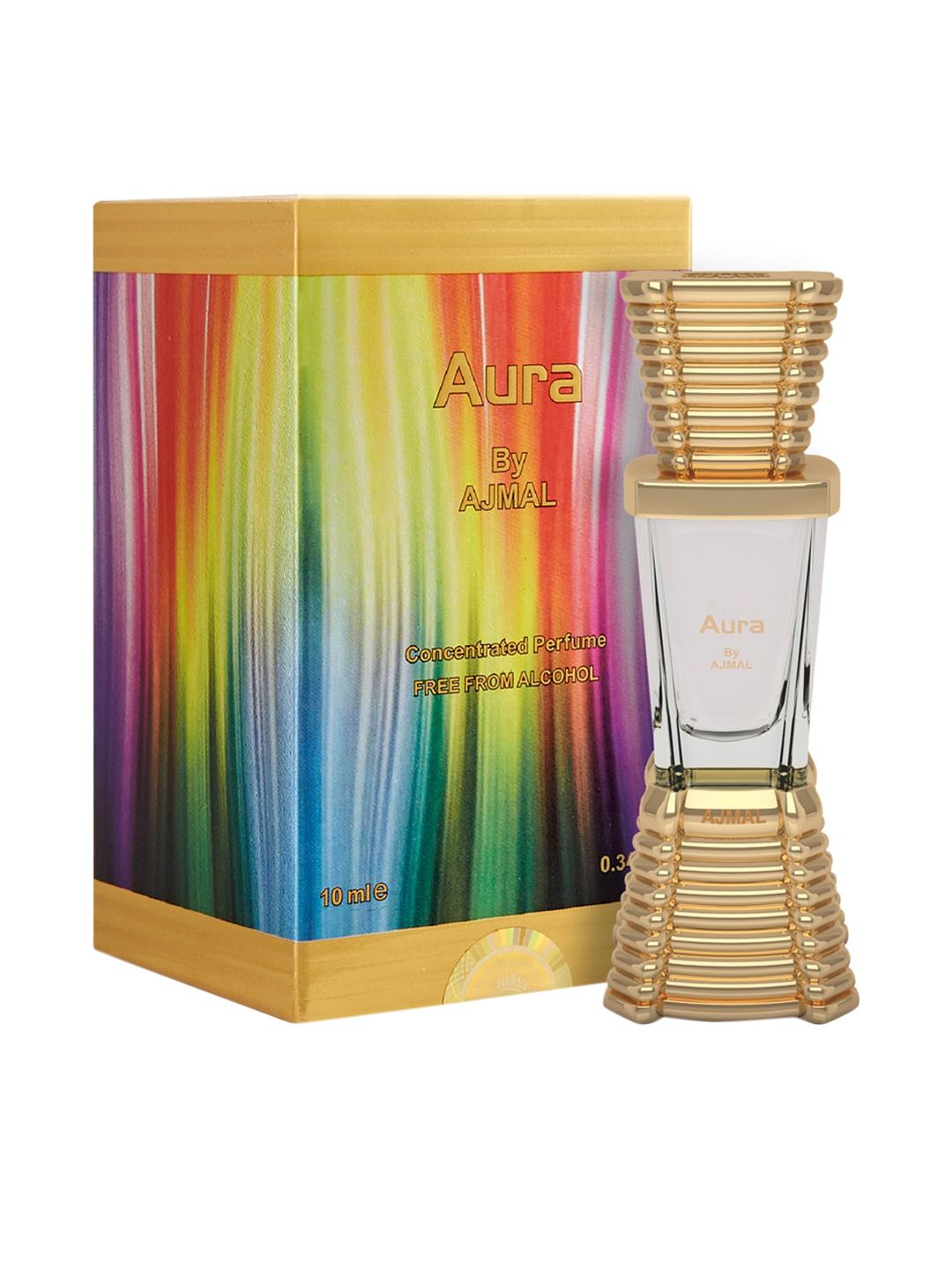 Ajmal Pack of 2 Aura & Impress Concentrated Perfume Oil 10 ml Each