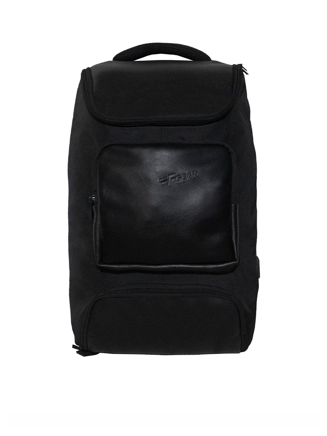 F Gear Unisex Black Backpack with USB Charging Port Price in India
