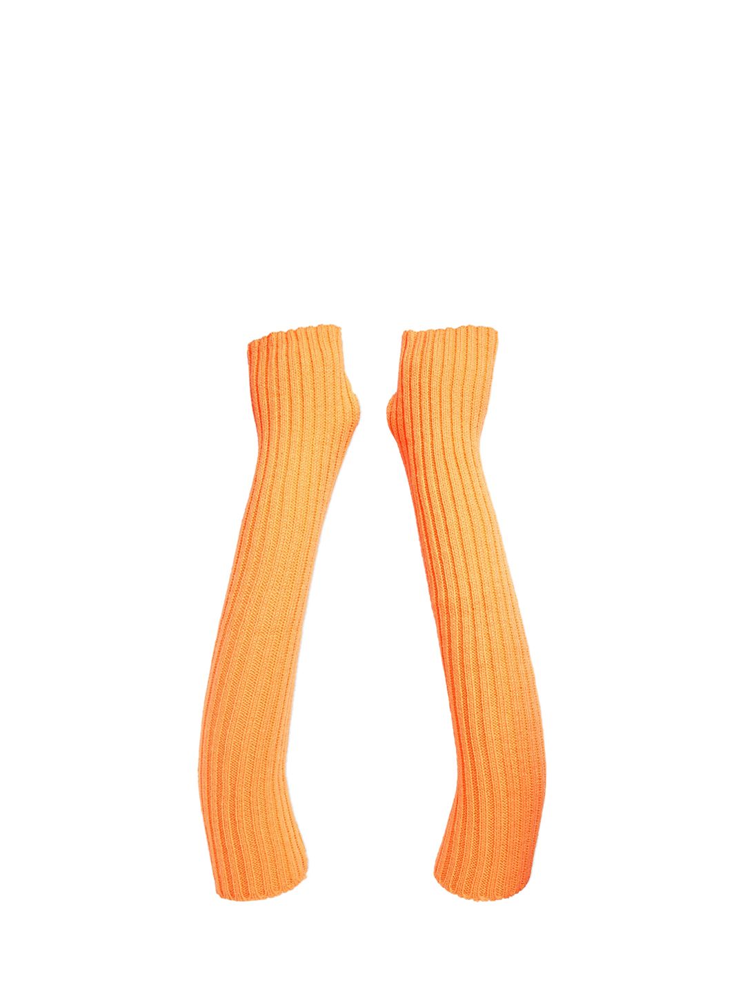 20Dresses Women Orange Self-Design Knitted Hand Gloves Price in India