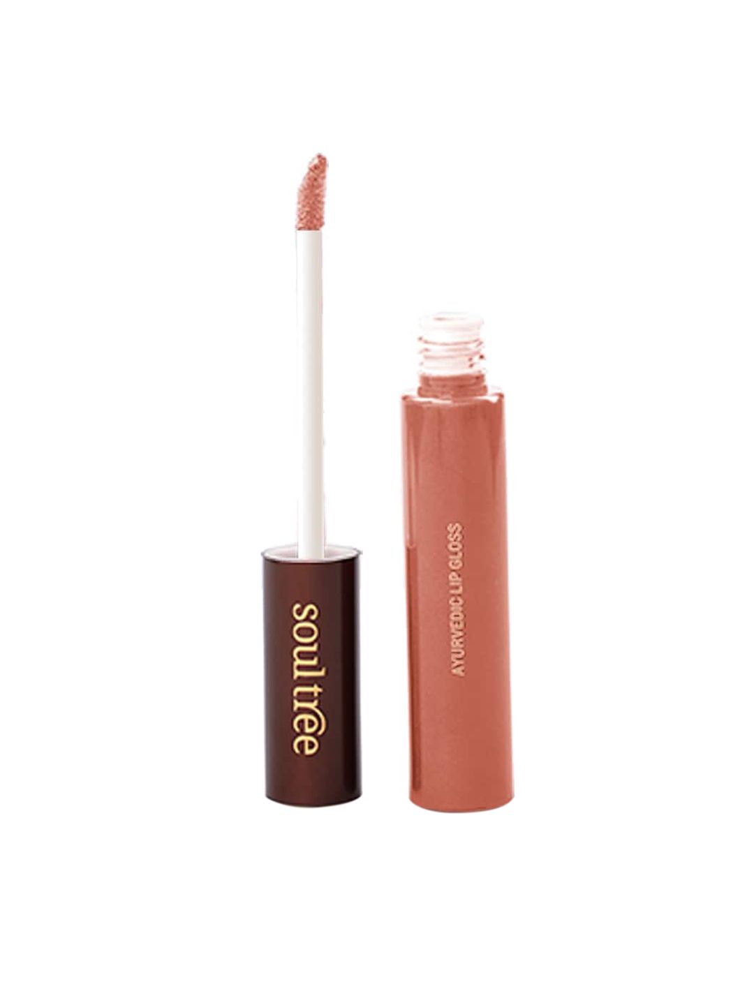 Soultree Ayurvedic Lip Gloss - Coral Pink - 5gm Price in India