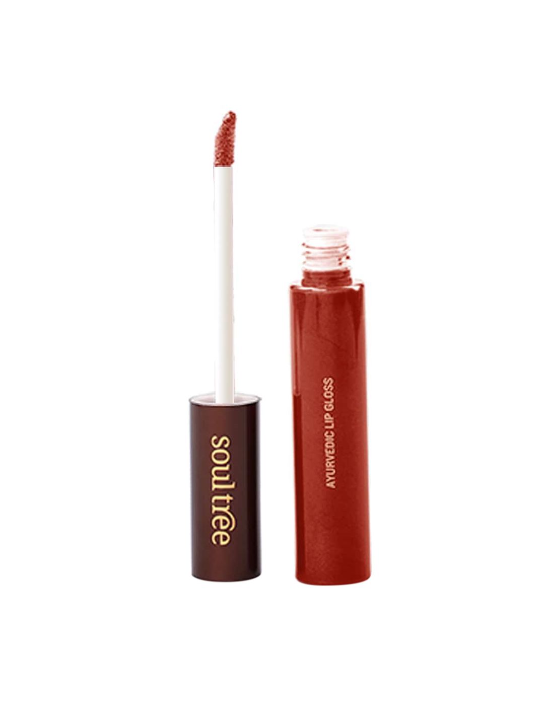 Soultree Ayurvedic Lip Gloss - Rich Earth - 5gm Price in India