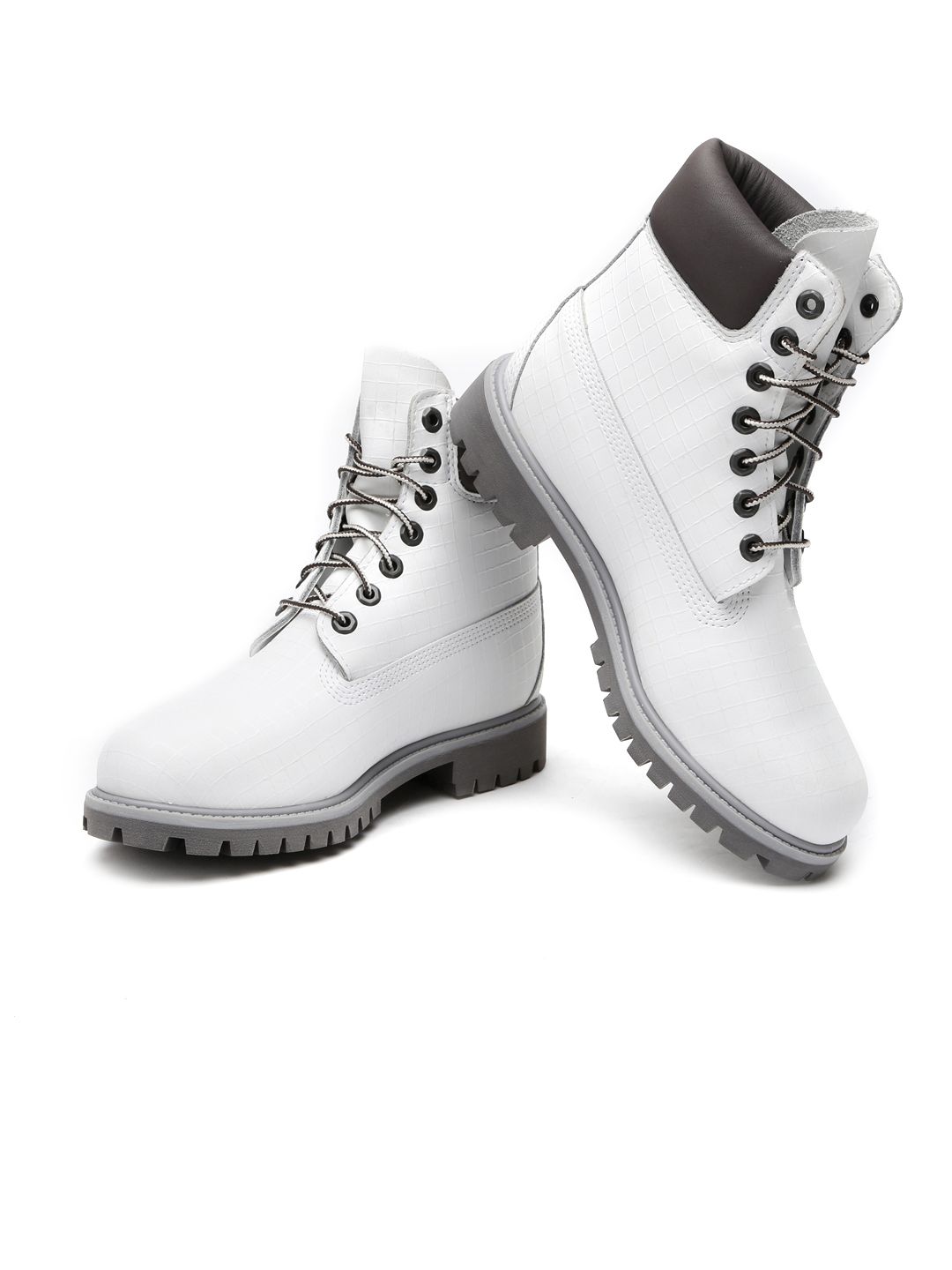 靴 Timberland 6-Inch Quilted Boots White Buy Timberland Men White Textured Leather Waterproof 6 IN Flat