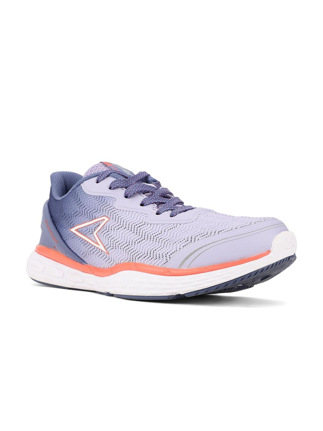 Power Women Blue Textile Running Non-Marking Shoes Price in India