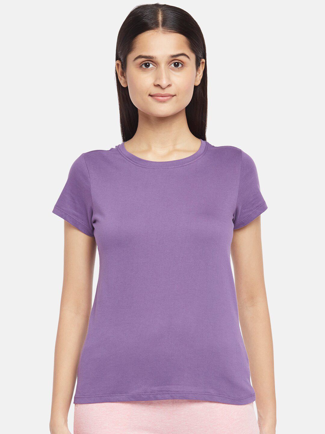 Dreamz by Pantaloons Purple Regular Lounge tshirt Price in India