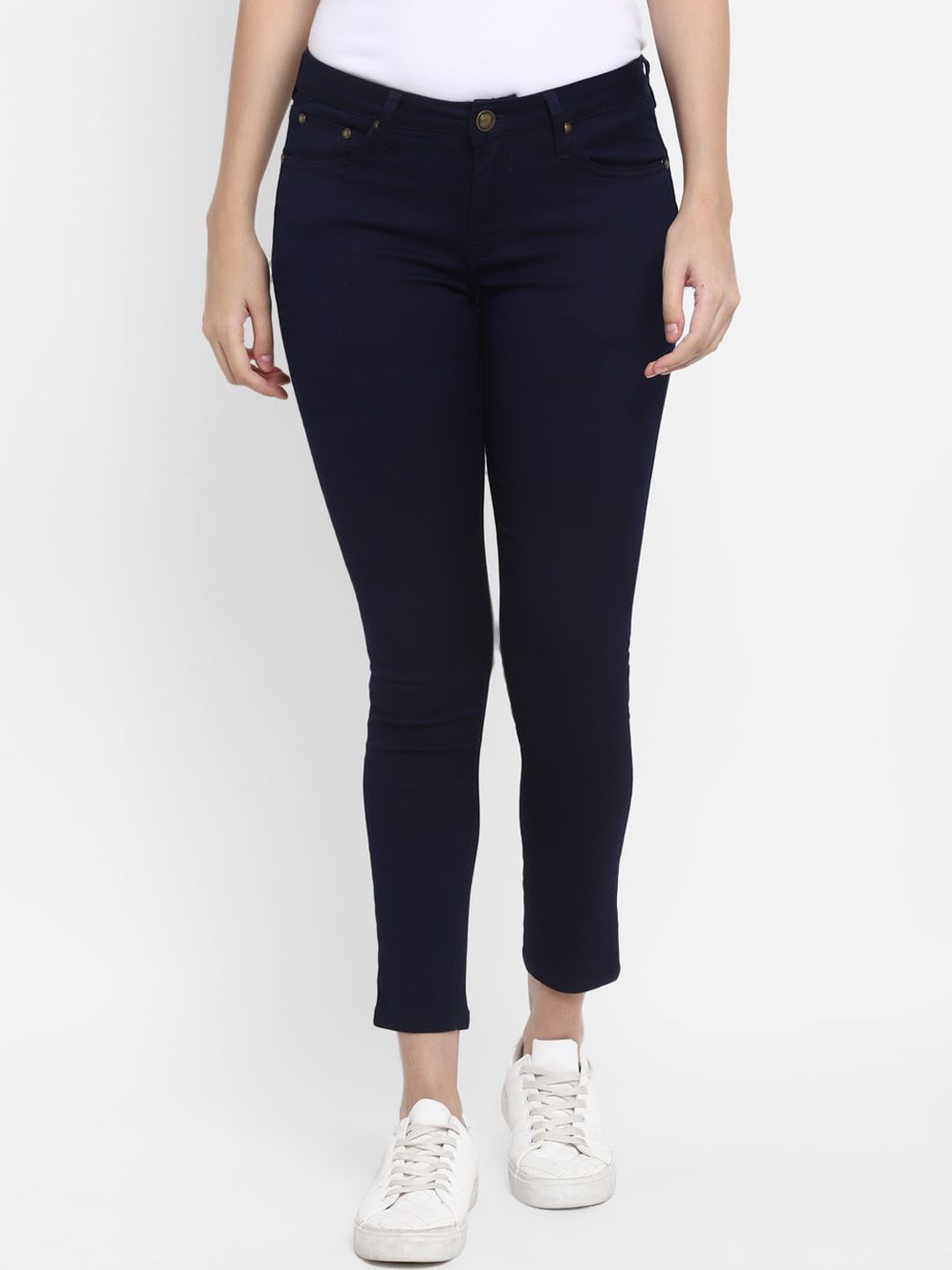 LAMOURE BY RED CHIEF Women Navy Blue Jeans Price in India