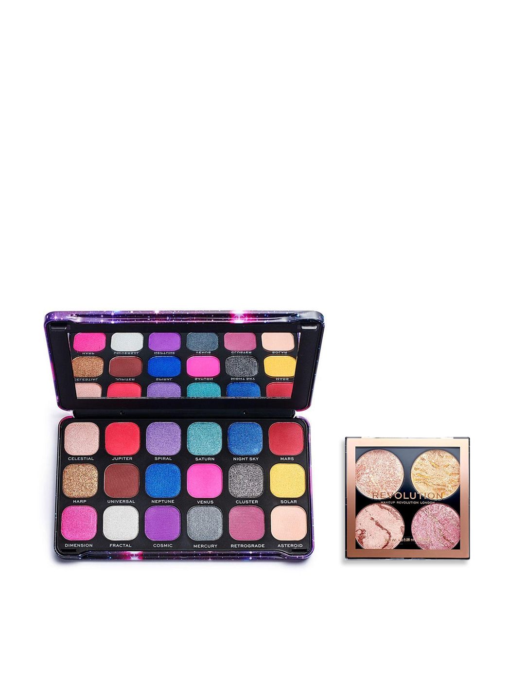 Makeup Revolution London Eye and Face Palette Combo Price in India