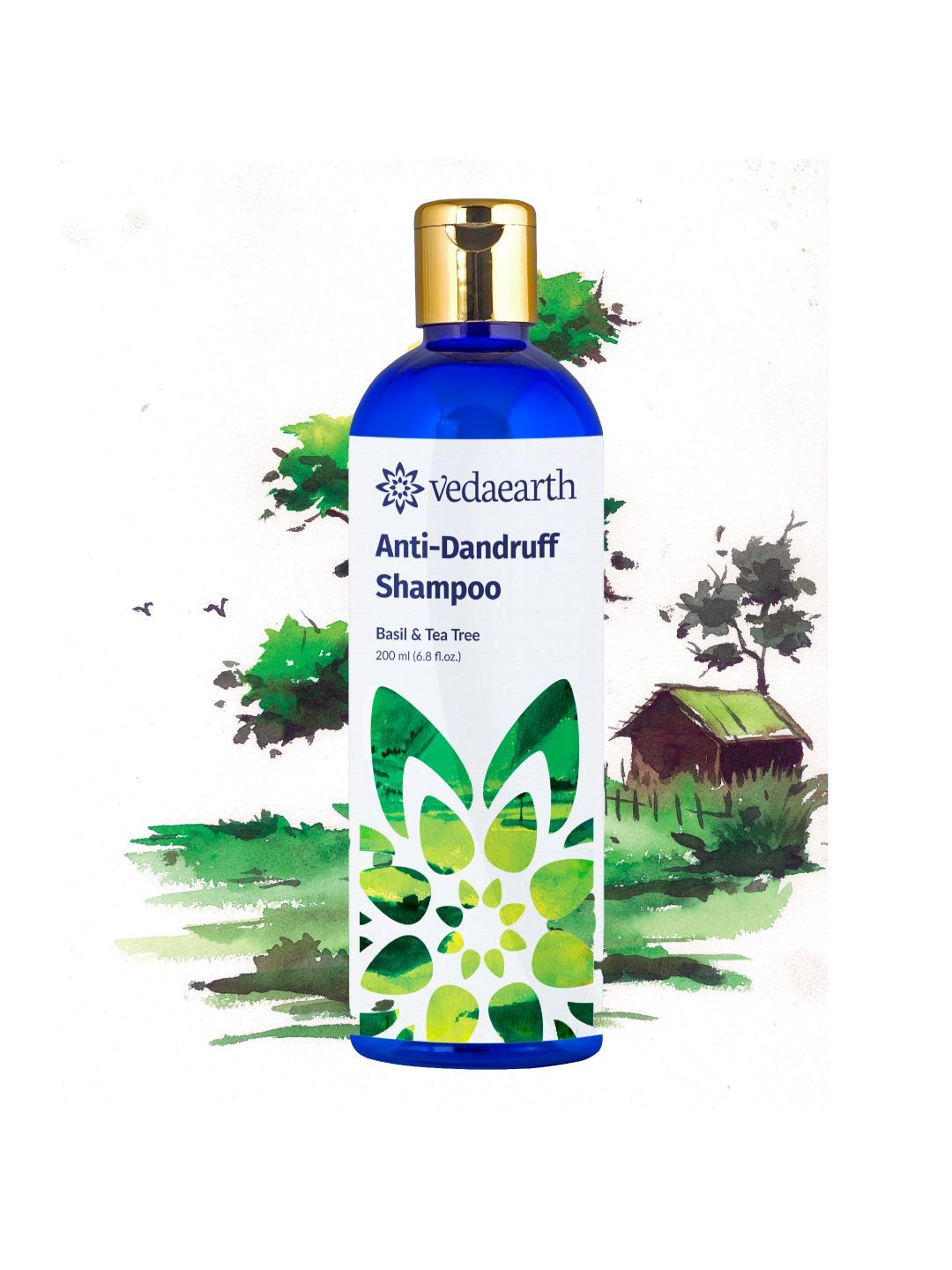 VEDAEARTH Blue Anti Dandruff Shampoo Price in India
