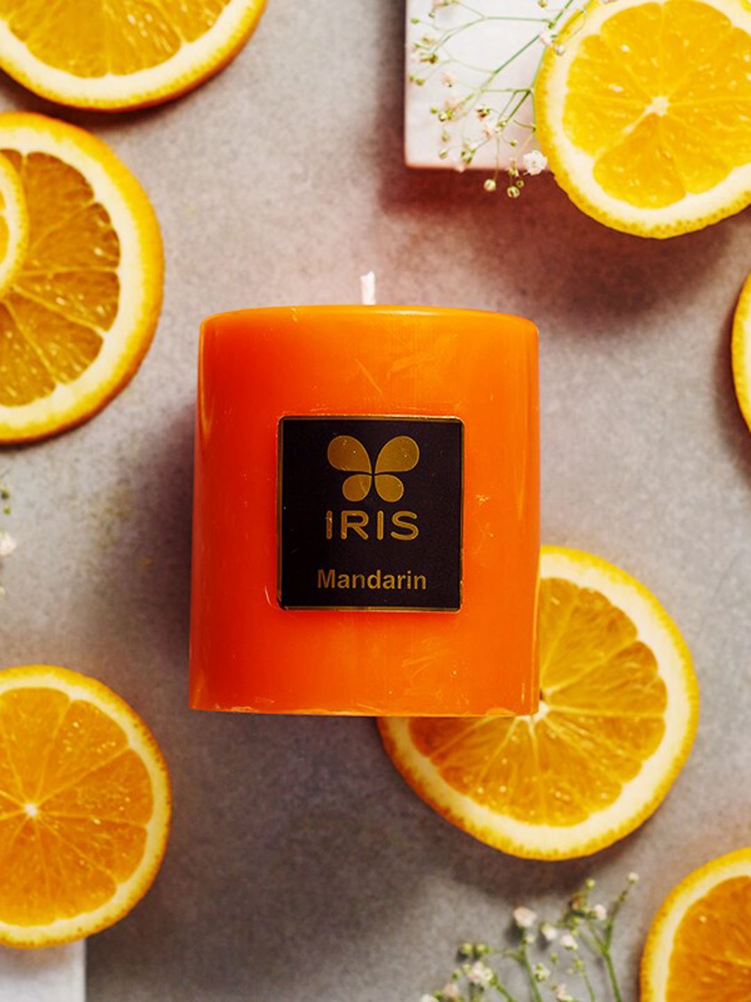 Iris Orange Candle Price in India