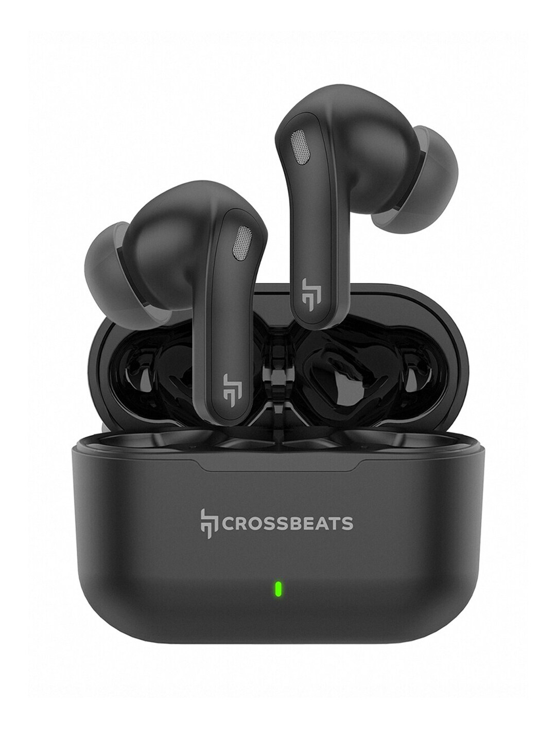 CrossBeats Black Solid CB Epic True Wireless Earbuds Price in India