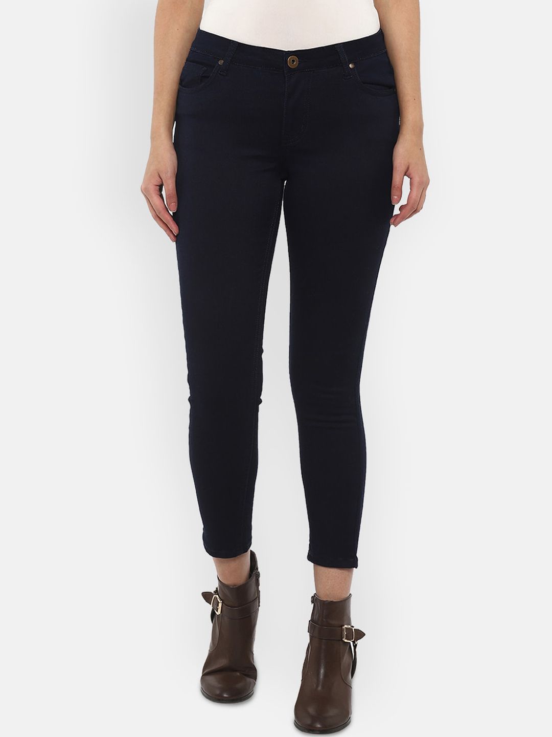 LAMOURE BY RED CHIEF Women Navy Blue Jeans Price in India