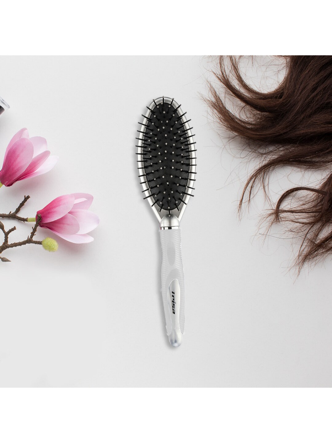 Trisa White Soft Bristles Hair Brush Price in India