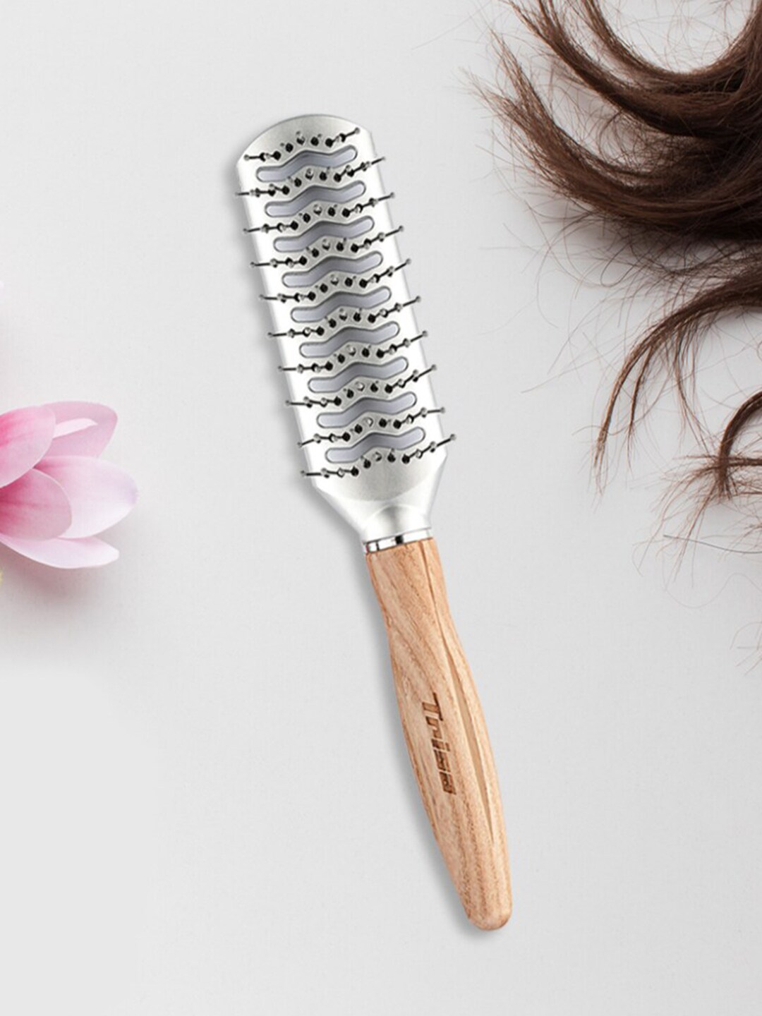 Trisa Super Soft Bristles Hair Brush for Anytime Styling- 551163 Price in India