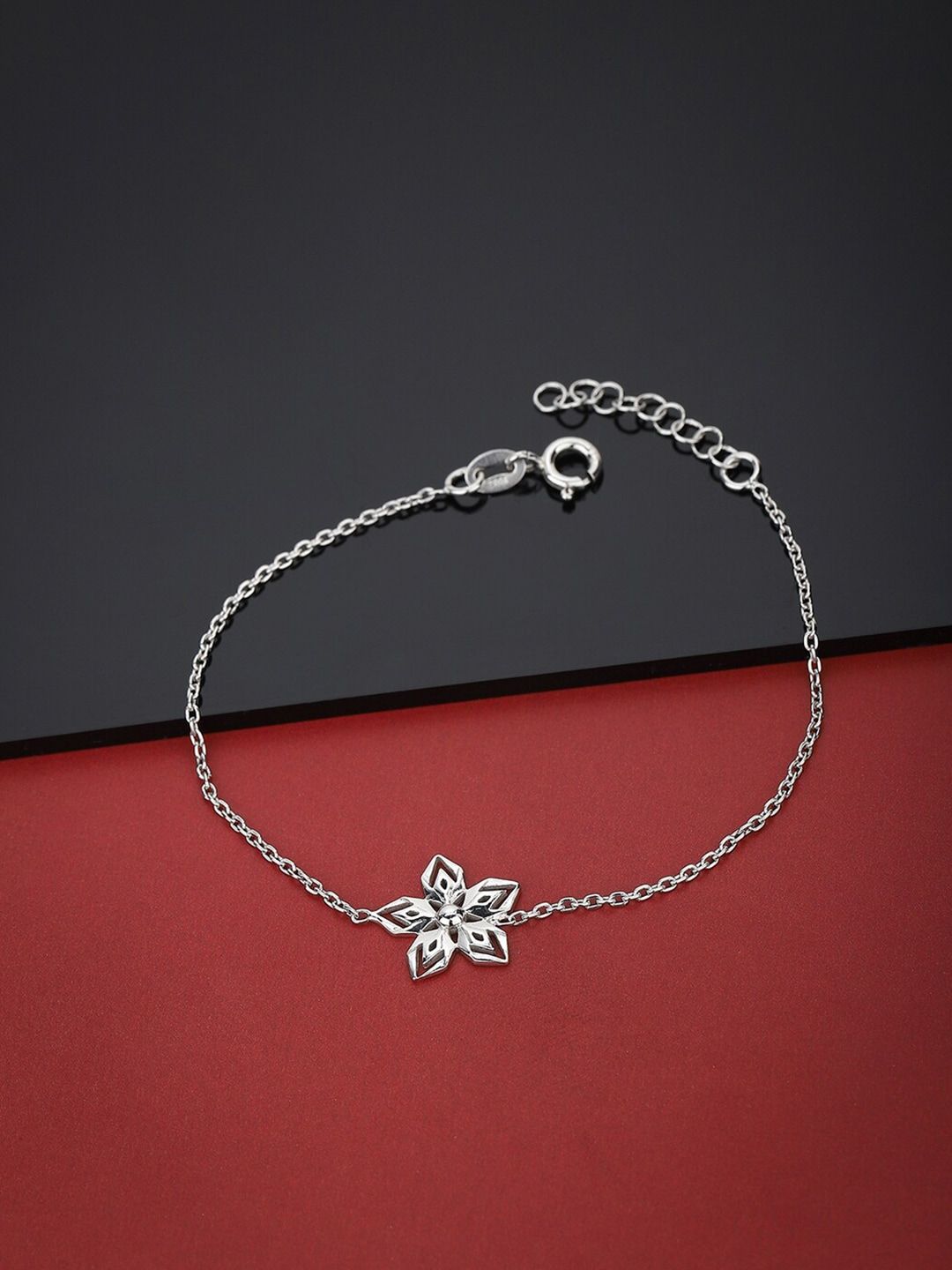 VANBELLE 925 Sterling Silver Link Bracelet Price in India