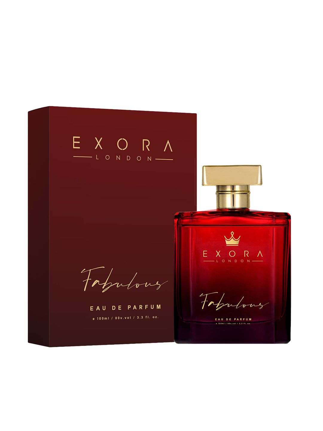 EXORA Red Tormeti Fabulous Eau De Parfum 100 Ml Price in India