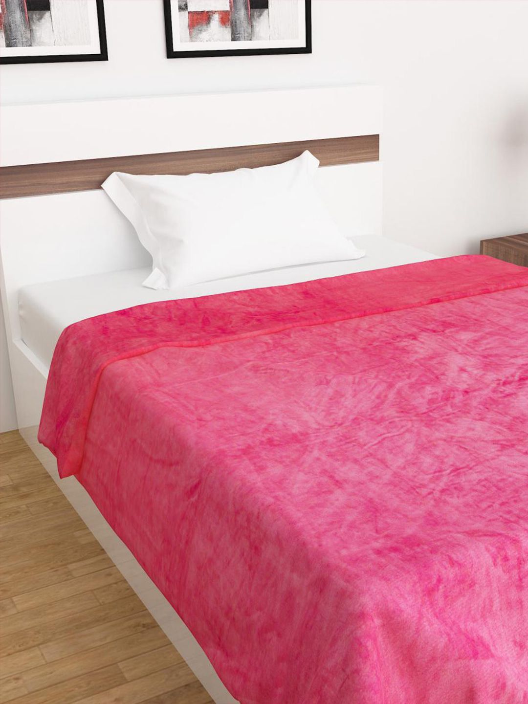 Home Centre Pink Summer 110 GSM Single Bed Comforter Price in India