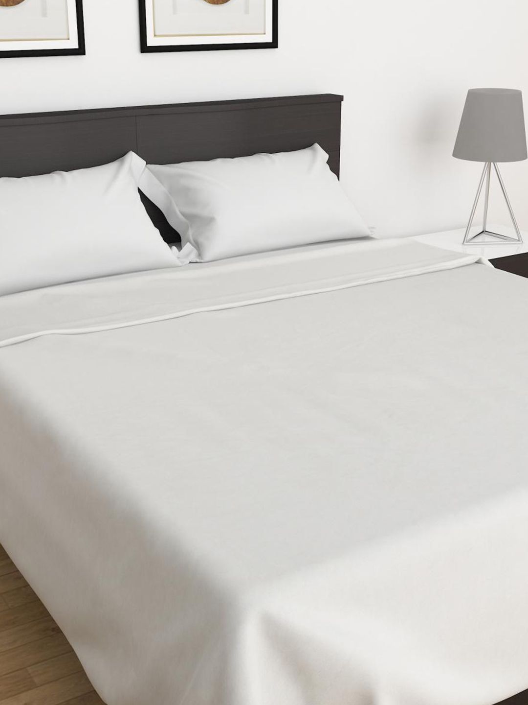 Home Centre White 210 GSM Polyester Quilt Price in India