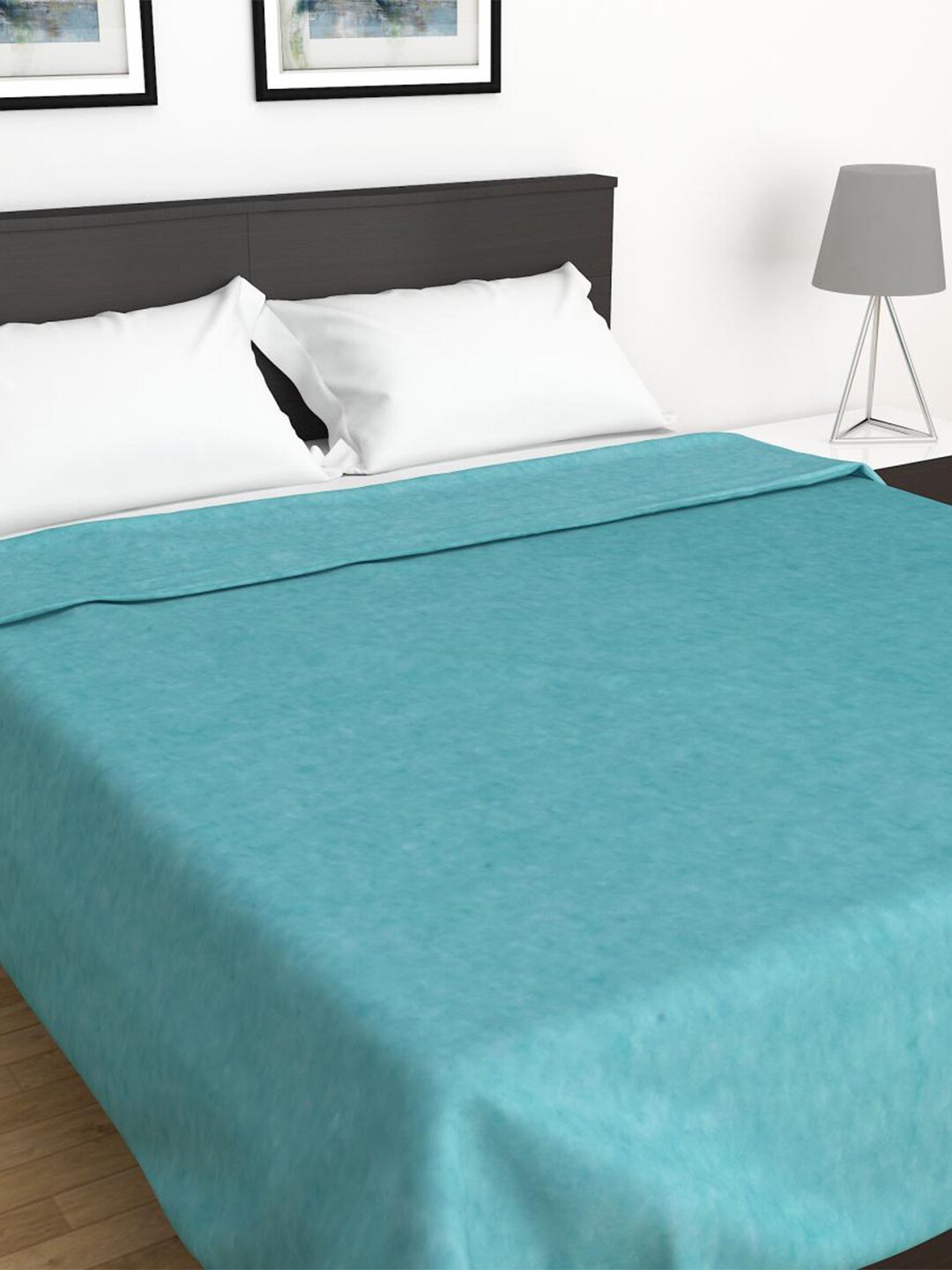 Home Centre Blue Summer 110 GSM Double Bed Comforter Price in India