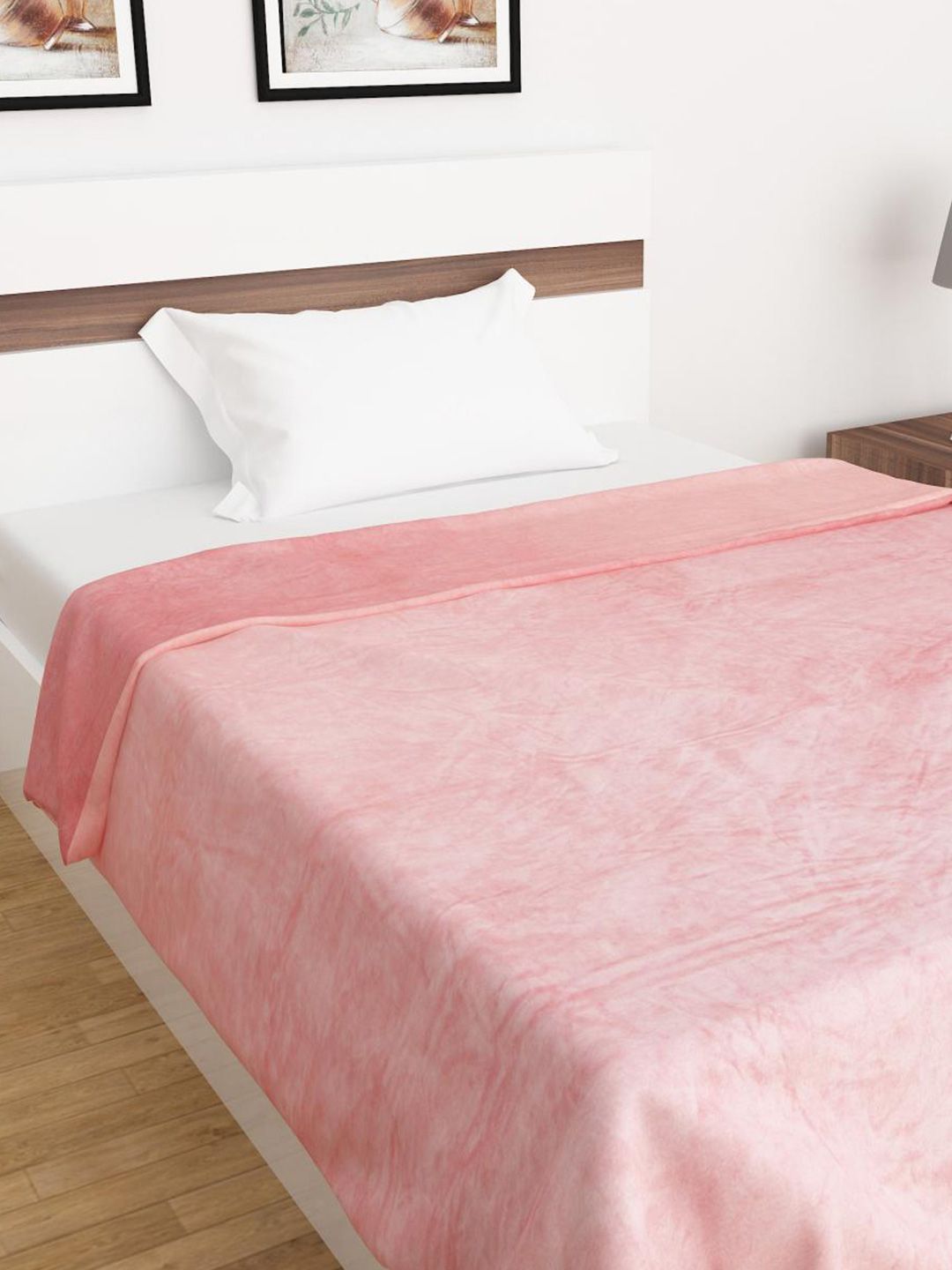 Home Centre Pink Summer 110 GSM Single Bed Comforter Price in India