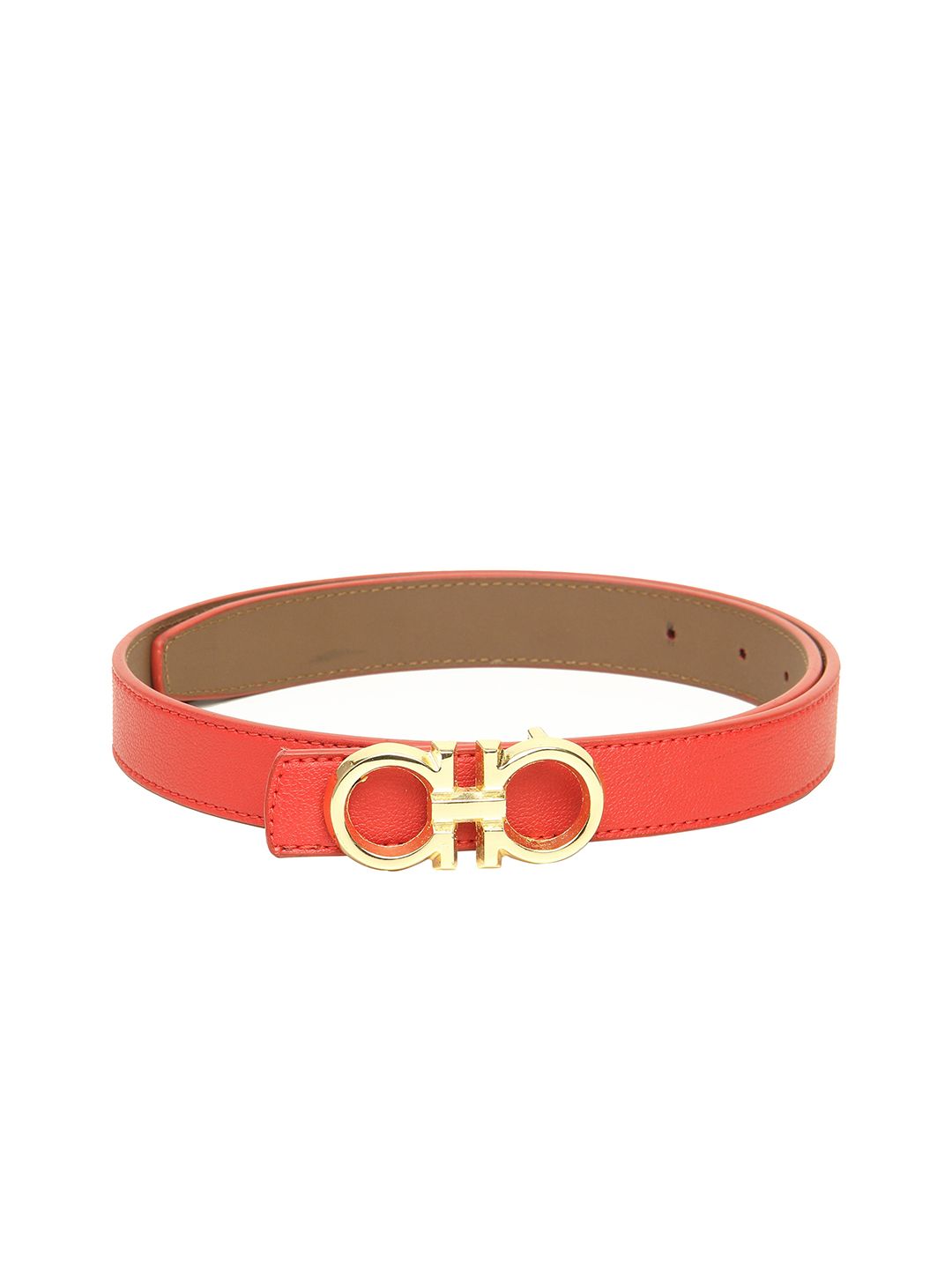 Calvadoss Women Red Solid Casual Belt Price in India