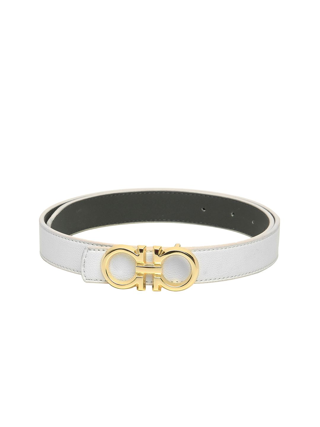 Calvadoss Women White Textured Belt Price in India