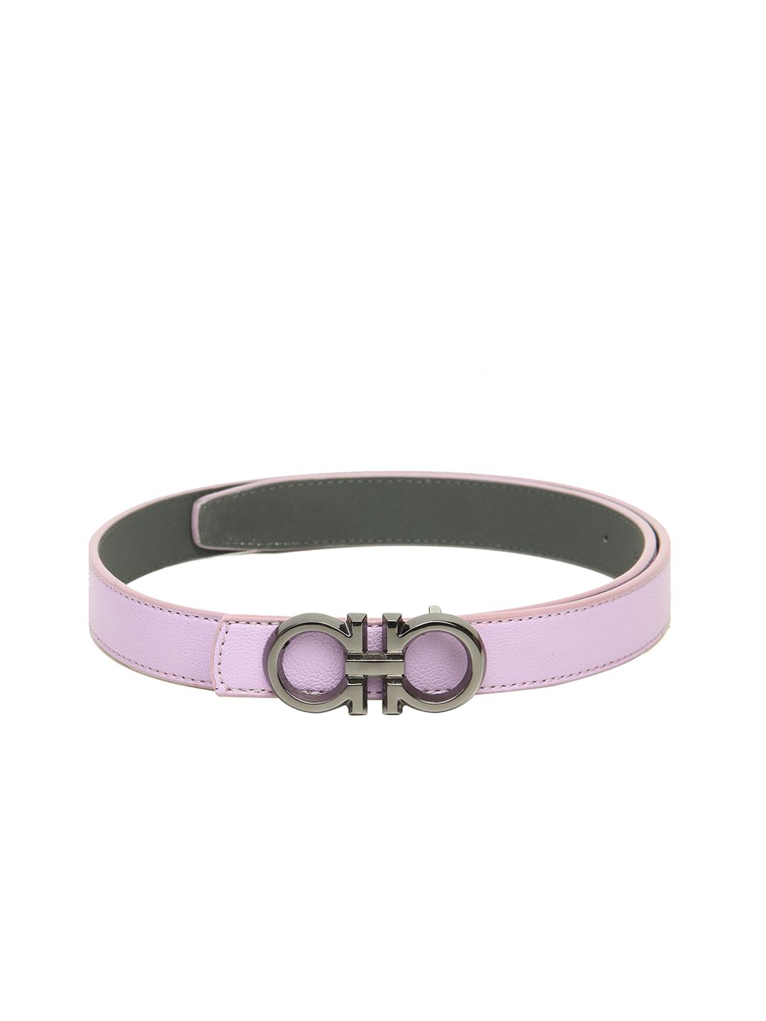 Calvadoss Women Purple Textured Belt Price in India