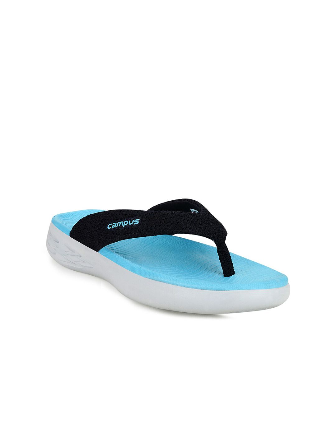 Campus Women Navy Blue EVA Flip Flops Price in India