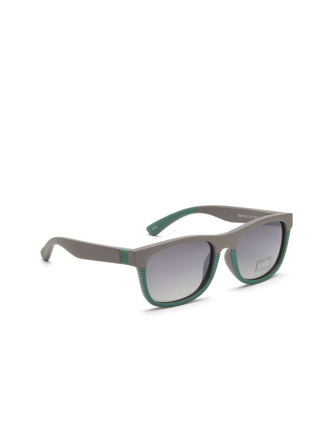 IDEE Boys Grey Lens & Steel-Toned Square Sunglasses with Polarised Lens IDSY574C2SG