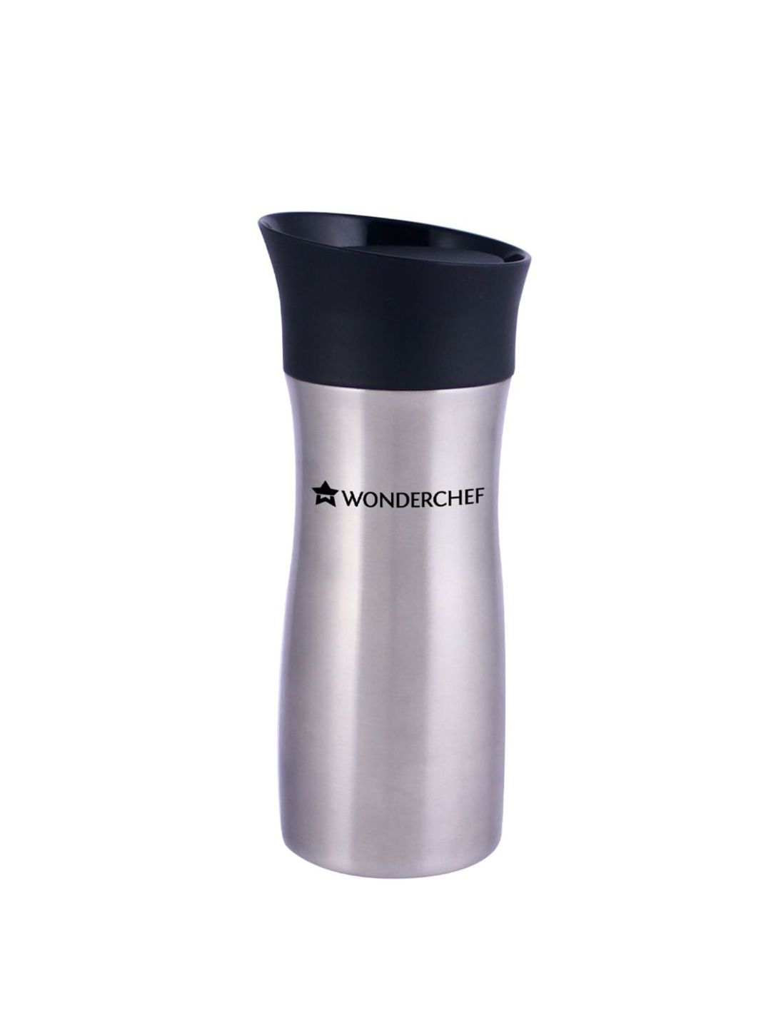 Wonderchef Travel Bot Double Wall Stainless Steel Hot and Cold Flask 300ml Price in India