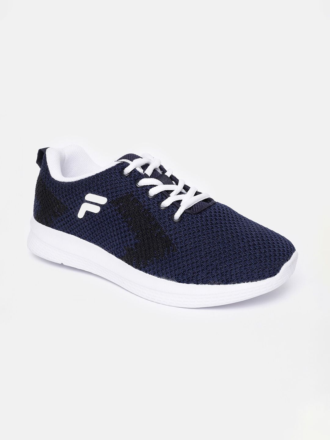 FILA Women Blue & White Mesh Running Shoes Price in India