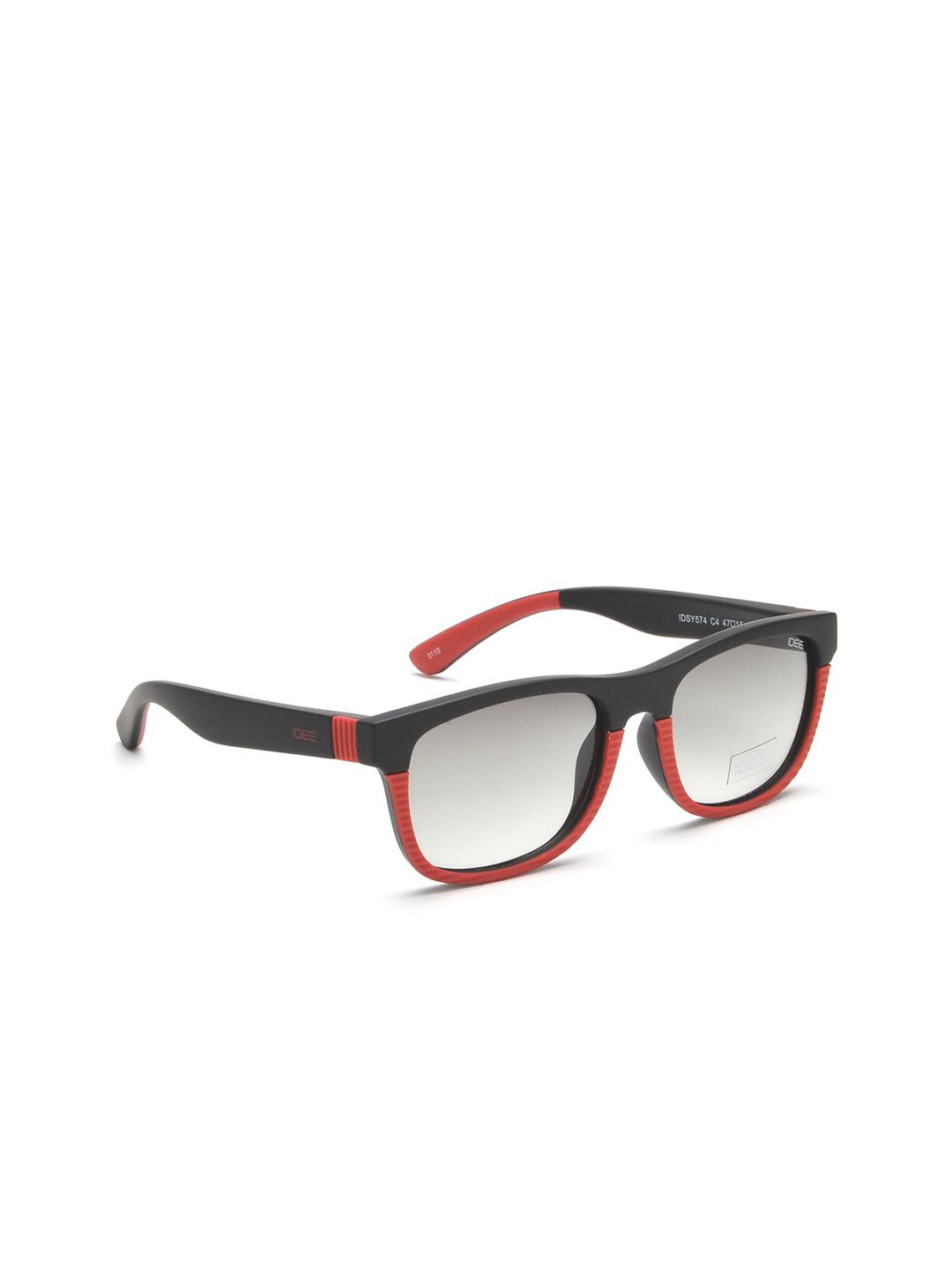 IDEE Boys Grey Lens & Black Square Sunglasses with Polarised Lens