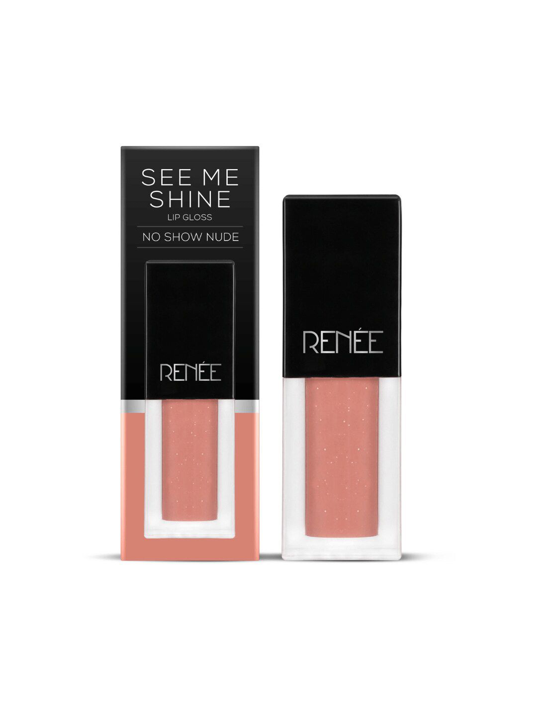 RENEE See Me Shine Lip Gloss - No Show Nude 2.5ml Price in India